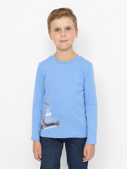 CRB wear/CWKB 63675-43-384 Джемпер для мальчика,голубой/Ex.Cherubino