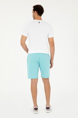 Мужские мятные трикотажные шорты - U.s. polo assn фото 4