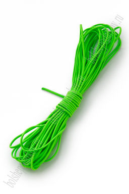 Резинка шляпная 2 мм*10 ярд (SF-7765) ярко-зеленый №169