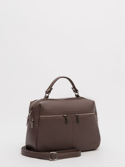 Серо-коричневый саквояж S.Lavia