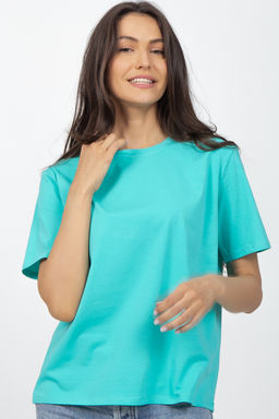 Футболка Базовая (бирюза)