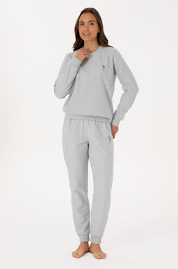 Kad_n Gri Melanj Pijama Tak_m_