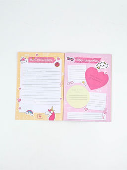 Набор: Анкета для девочек А5, 16 листов и ручка "Принцесса"