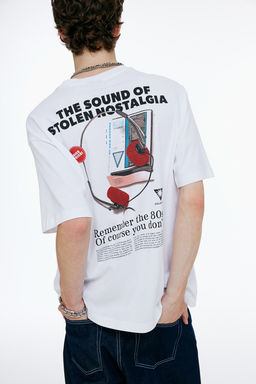 Camiseta con motivo estampado Loose Fit - H&m фото 3