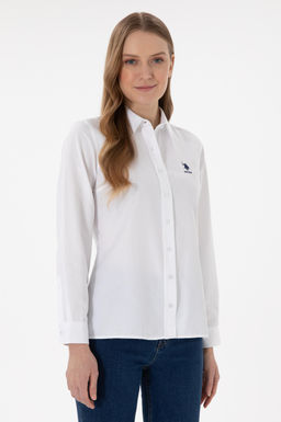 Kad_n Beyaz Uzun Kollu Basic G_mlek Sepette S_rpriz _ndirim