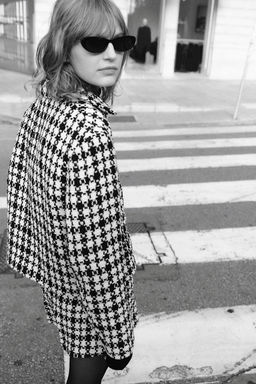 Pantalon corto en tejido jacquard - H&m фото 2