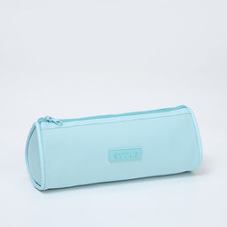 Косметичка-пенал на молнии школьная, мятная