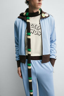 CONTRAST JOGGER JACKET HARRY LAMBERT FOR ZARA X DISNEY  фото 7