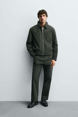 QUILTED OVERSHIRT WITH POCKETS