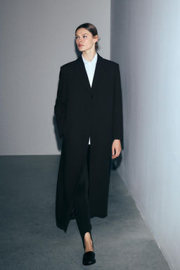 ZW COLLECTION FITTED BUTTON COAT