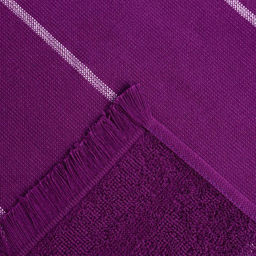 Полотенце махровое двухстороннее Этель Уют 50*90 см, цв.фиолетовый,100% хл, 240 гр/м2  фото 5