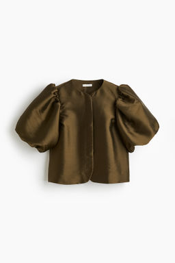 Blusa con mangas globo - H&m фото 2