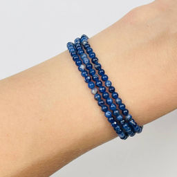 Бусины для украшений из камня Содалит (130 бусин)