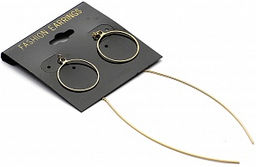 Серьги PR3874 серебро - Mini maxi фото 2