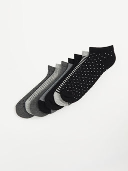 Desenli Erkek Patik ?orap 7li