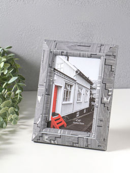 Фоторамка пластик 10х15 см "Моррис" тёмно-серый 19,8х15х2 см