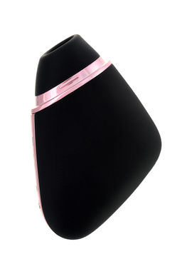 Вакуум-волновой бесконтактный стимулятор клитора Satisfyer Love Triangle, силикон, черный, 8,8 см.  фото 4