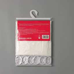 Штора для ванной Доляна «Ажур», 180×180 см, PEVA, белая