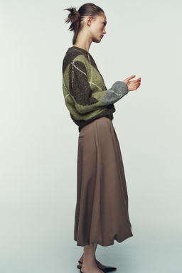 DIAMOND KNIT JUMPER - Zara фото 3