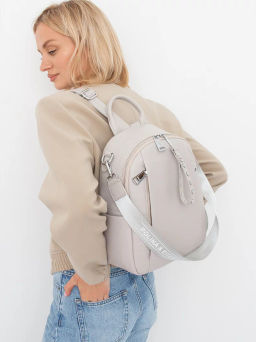 Рюкзак 19017 gray white Polina&Eiterou