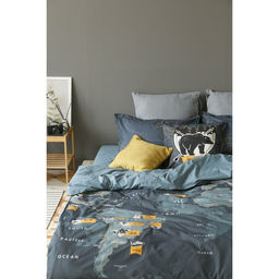 Постельное бельё Этель 2 сп Путешествие 175х215 см, 200х220 см, 50х70+3 см - 2 шт, ранфорс  фото 18