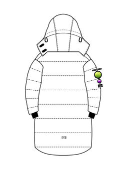 PlayToday / Пальто зимнее для девочки  фото 11