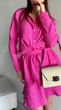 Костюм AURA 9157-164 фуксия  фото 5