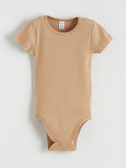 Bisiklet Yaka Erkek Bebek ??t??tl? Body