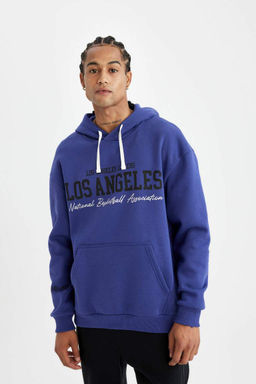DeFactoFit Толстовка комфортного кроя с капюшоном NBA Los Angeles Lakers  фото 5