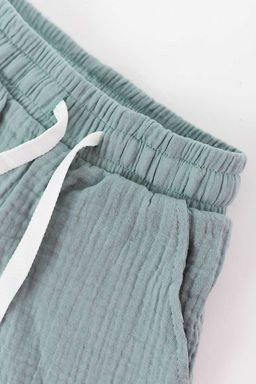 Шорты М424018г серо-зеленый - Елена фото 2