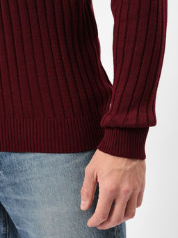 Джемпер мужской CASINO c127-лапша бордо фото 5