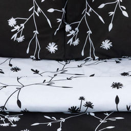 Постельное бельё Этель 1.5 сп Flowers (вид 3) 143х215 см, 150х214 см, 70х70 см 2 шт,поплин 125 г/м2  фото 3