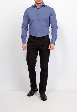 Сорочка мужская длинный рукав BERTHIER MARINA1889B2/Fit-M(0-1)  фото 3