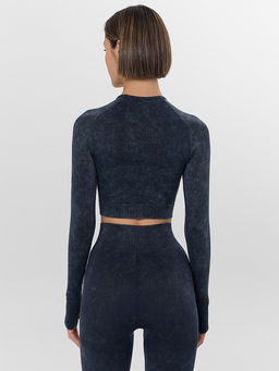 Джемпер женский для занятий спортом серый - Mark formelle фото 2