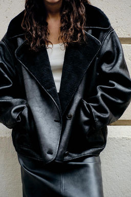 DOUBLE-FACED JACKET ZW COLLECTION - Zara фото 13