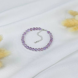Браслет из лавандового Аметиста