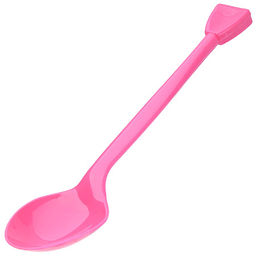 80559 Баночка с ложкой стекло 0,5 л РОЗОВЫЙ MB (х15)