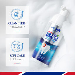 YASHIDA Отбеливающий мусс для зубов+зубная паста 2 в 1, 60мл. - Bioaqua фото 4