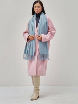 В составе шерсть ! теплый двусторонний палантин - Tantino фото 2