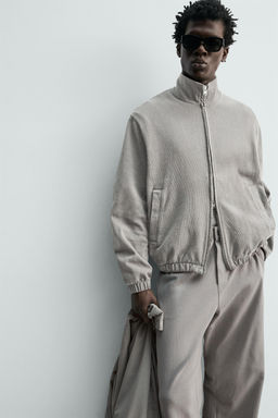 SUDADERA PUNTO CREMALLERA / Arena - Zara фото 13