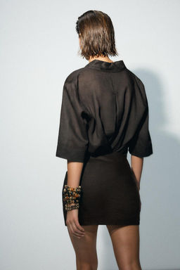 ZW COLLECTION RAMIE SHIRT - Zara фото 20