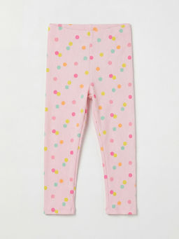 Puantiyeli K?z Bebek Tayt