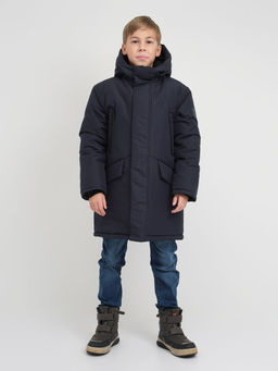 Куртка зимняя 25537-524 темно-синий