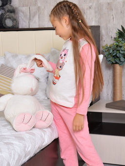 OP1083D.С1 Пижама для девочки - Almond фото 4