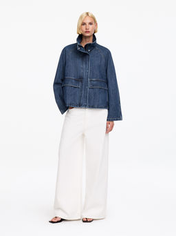 Chaqueta vaquera de algod?n y lyocell - H&m фото 2