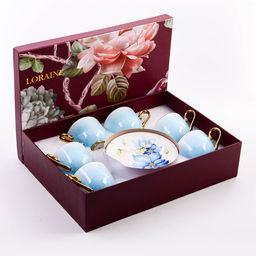 60310 Чайный/наб 12пр 200мл фарфор ПРЕМИУМ LR (х6) - Mayer&boch фото 4