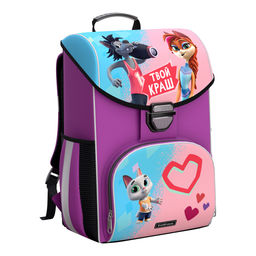 АКЦИЯ Цена за 1 шт. Ученический ранец с грудной перемычкой ErichKrause ErgoLine® 15L Ну, погоди! Каникулы (Краш)