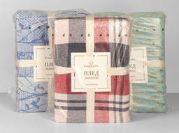 23С81-ШР/у./л.с.уп. 105*175 Плед "Птицы-2" цв. 2 рис. 808