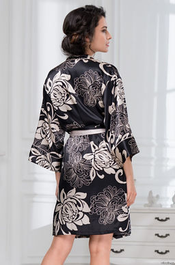 DA VINCI 8443 Короткий халат Mia-Amore  фото 2