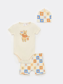 Winnie the Pooh Bask?l? Erkek Bebek 3l? Tak?m